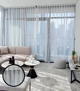 Curtains in Jumeirah Islands Dubai